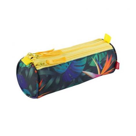 Piórnik tuba Easy Spokey 22x6x8cm, 3 zamki